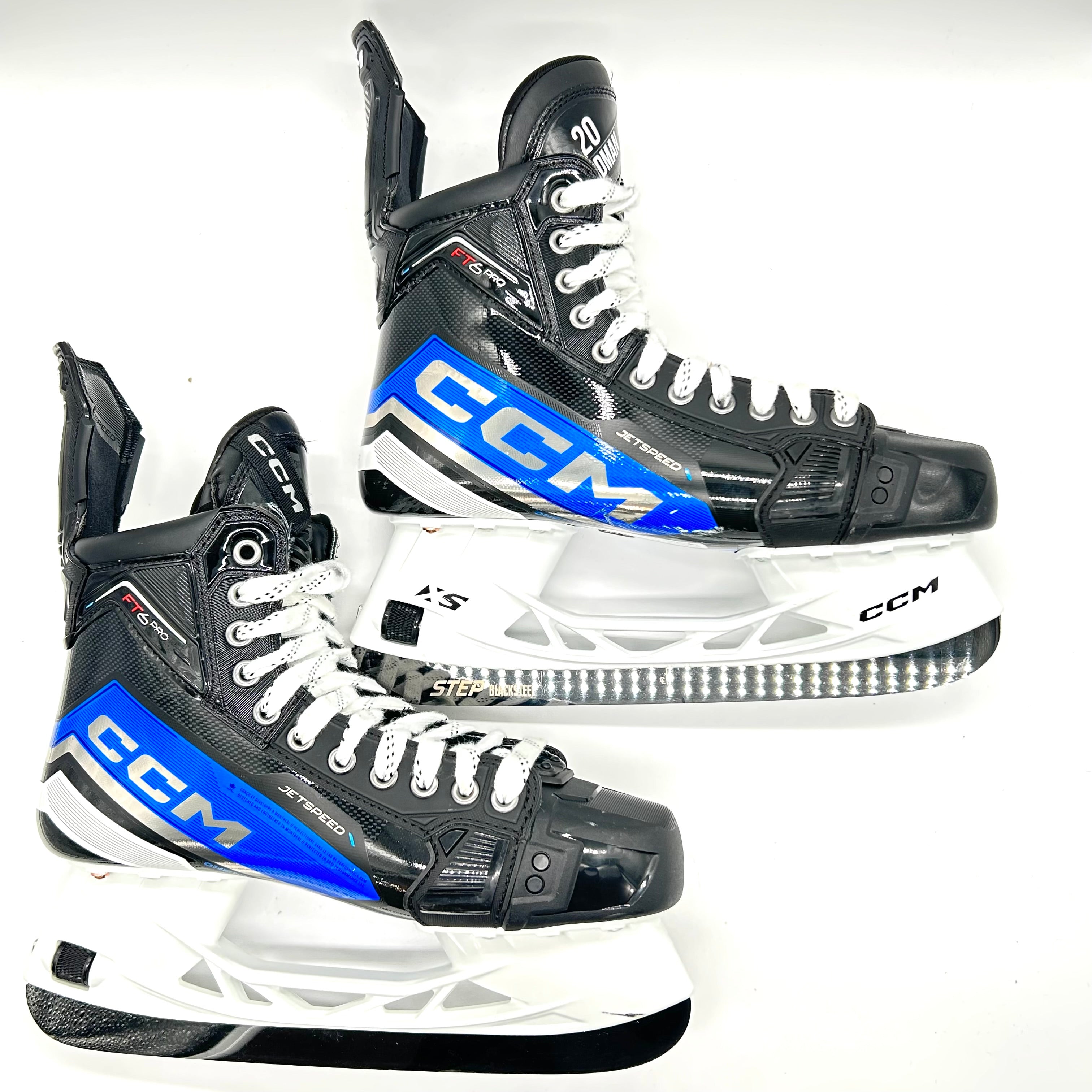 CCM Jetspeed FT6 Pro – Patins de hockey d'occasion Pro Stock – Taille 9.25E